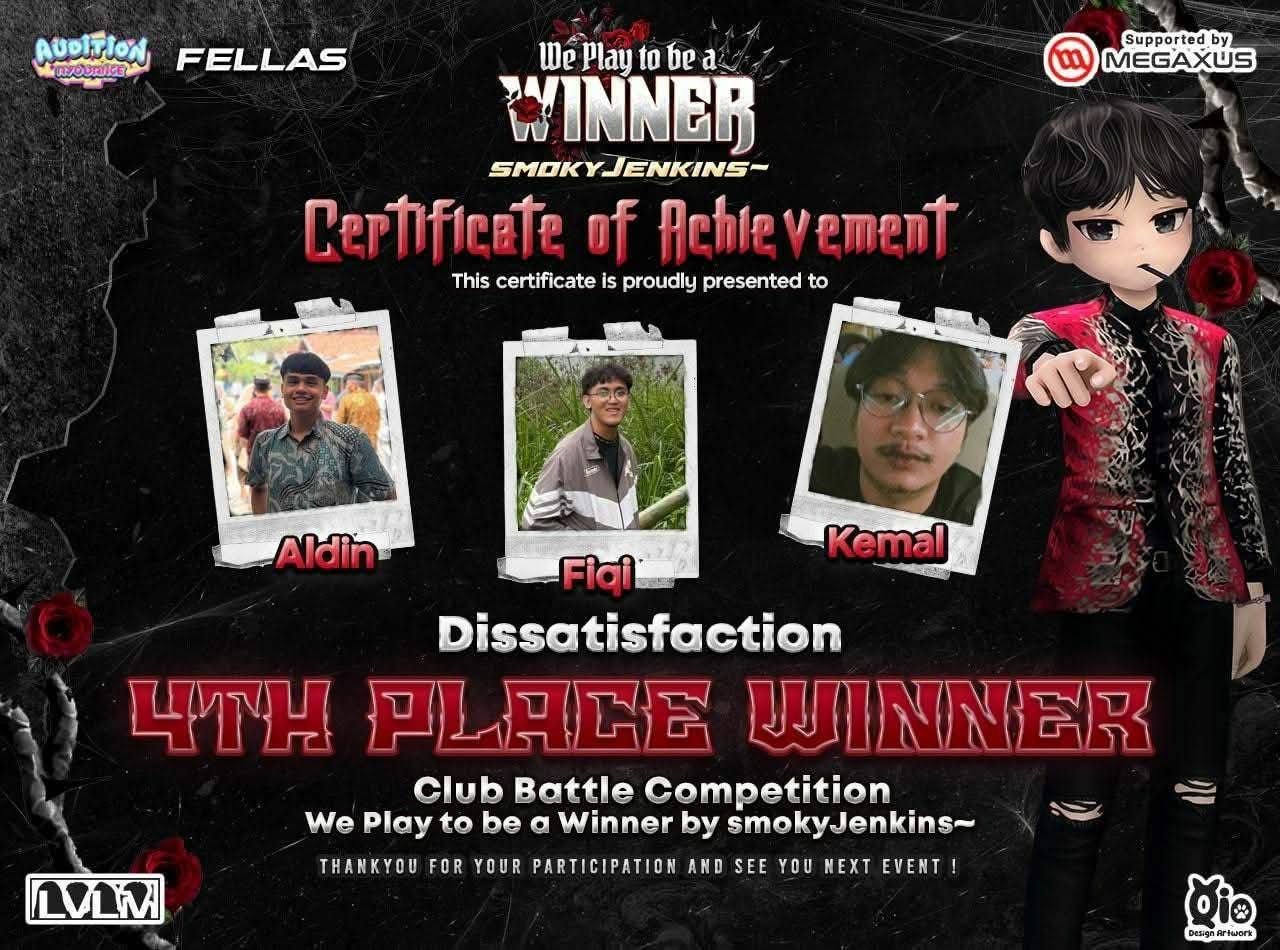 4th Place Club battle competition