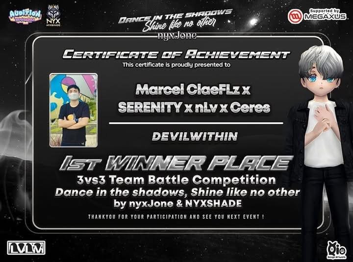 Online 1st Place - 3vs3 Team Battle