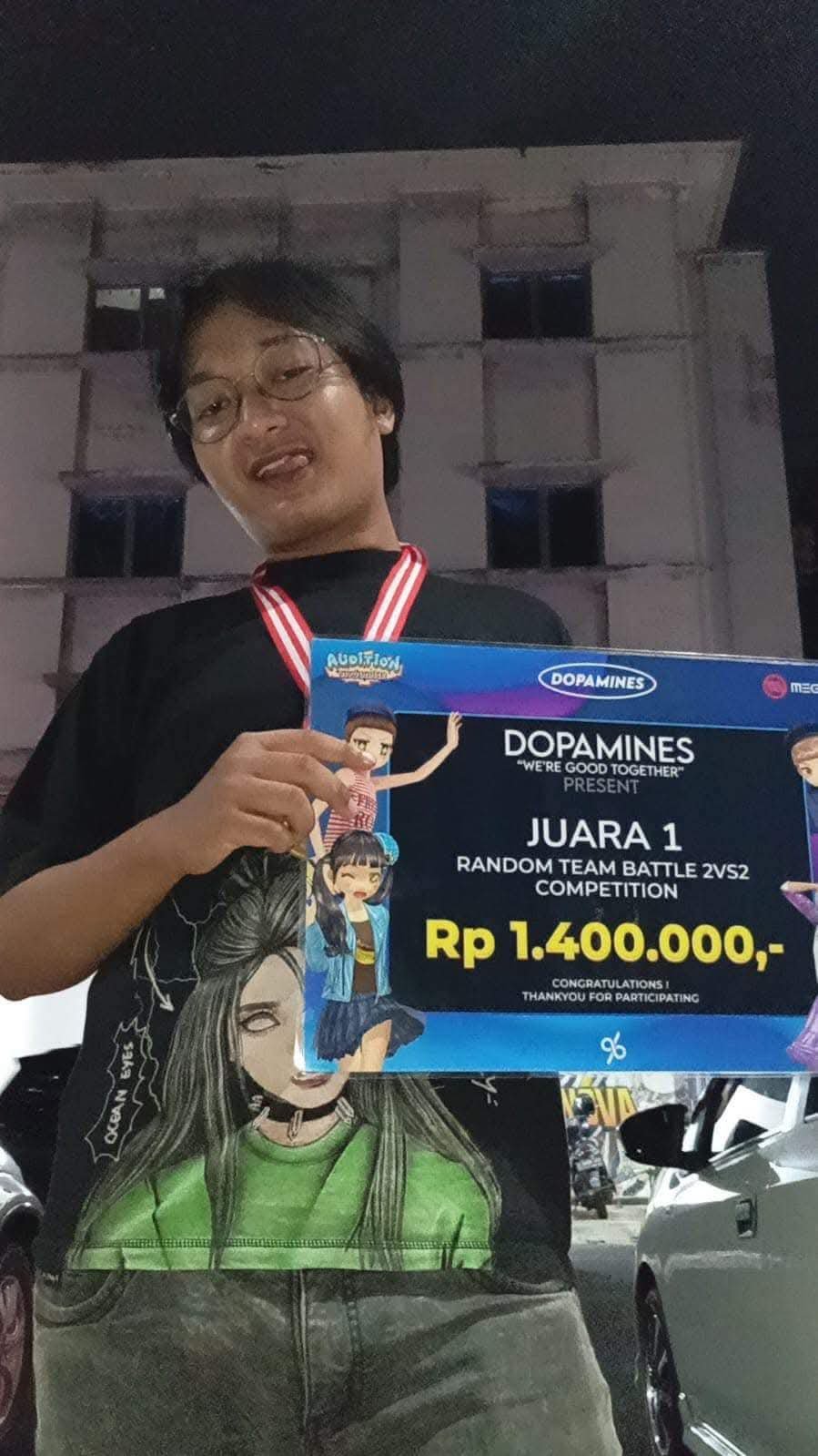 1st Place OTS random team 2vs2 Competition
