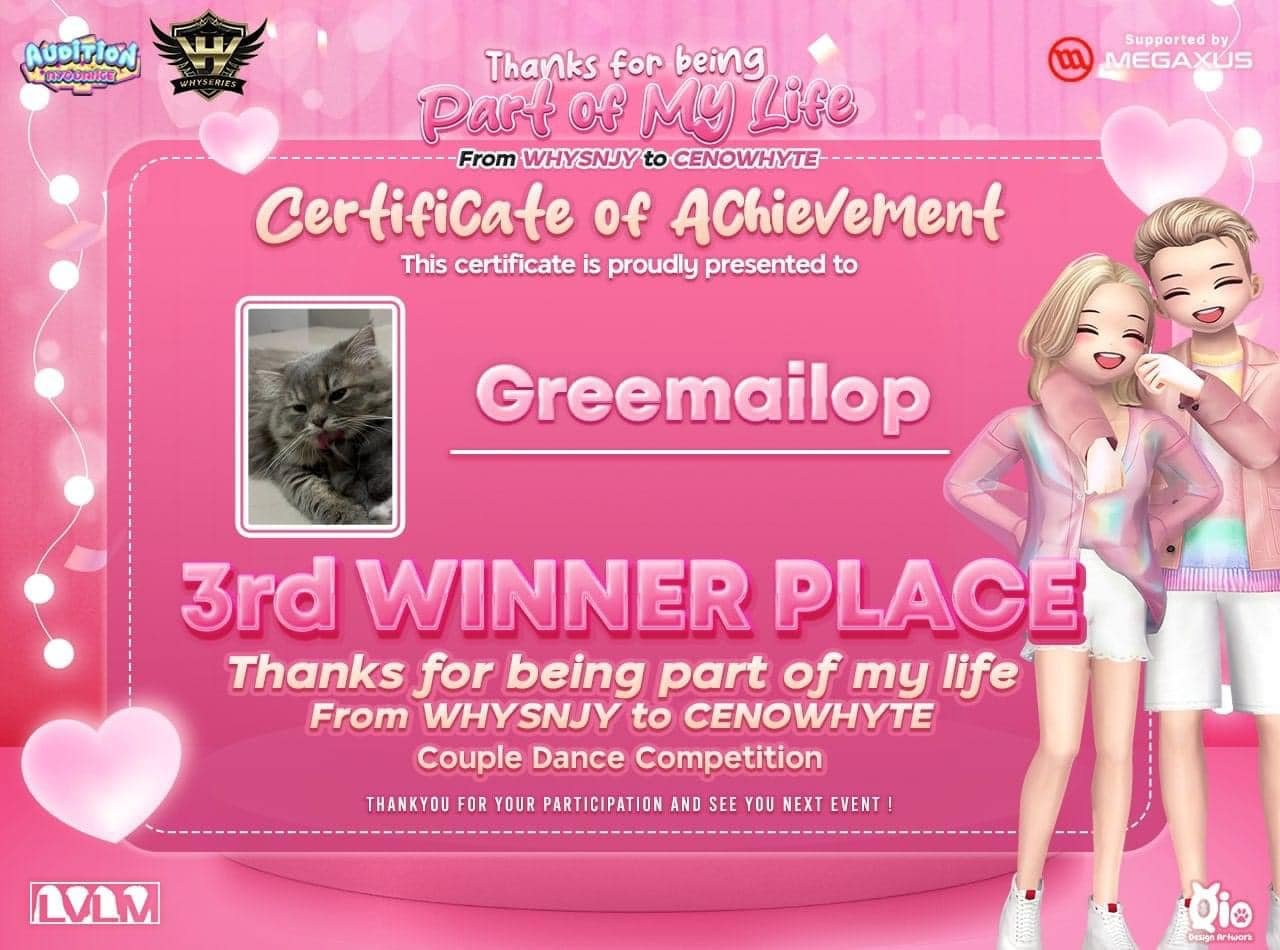 3rd Place Couple Dance