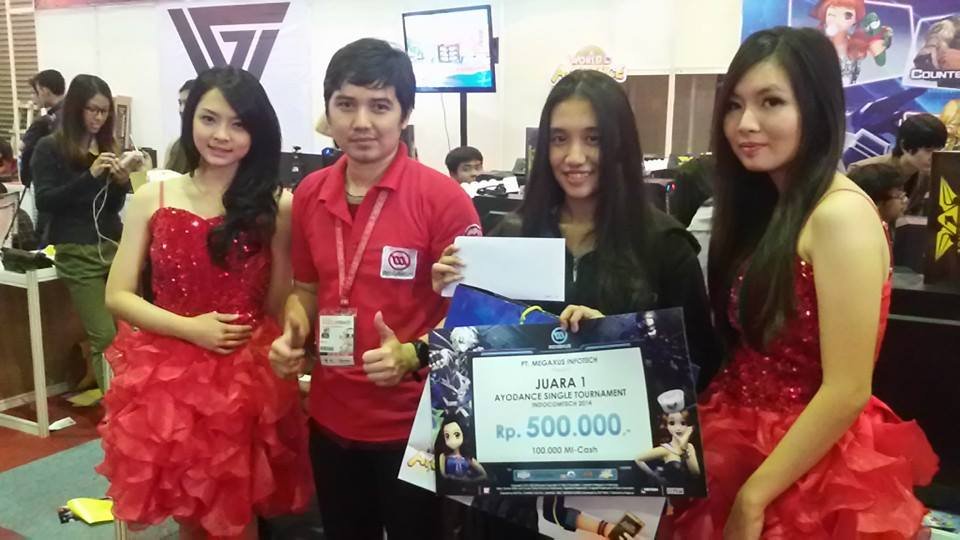 1st Place Ayodance Single Tournament