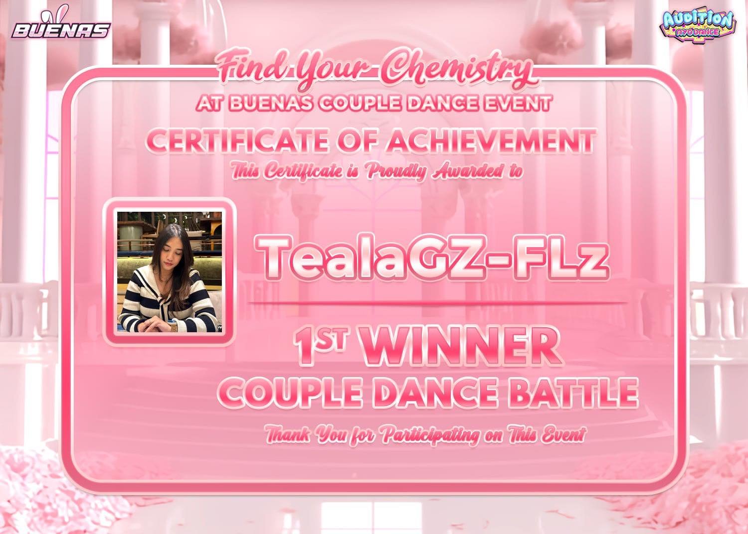 1st Place Couple Dance