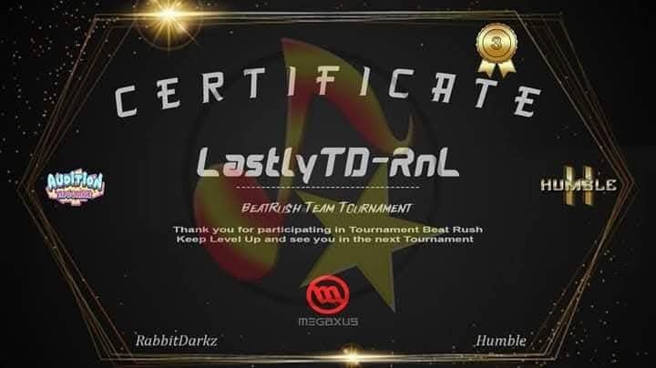 3rd Place - BeatRush Competition