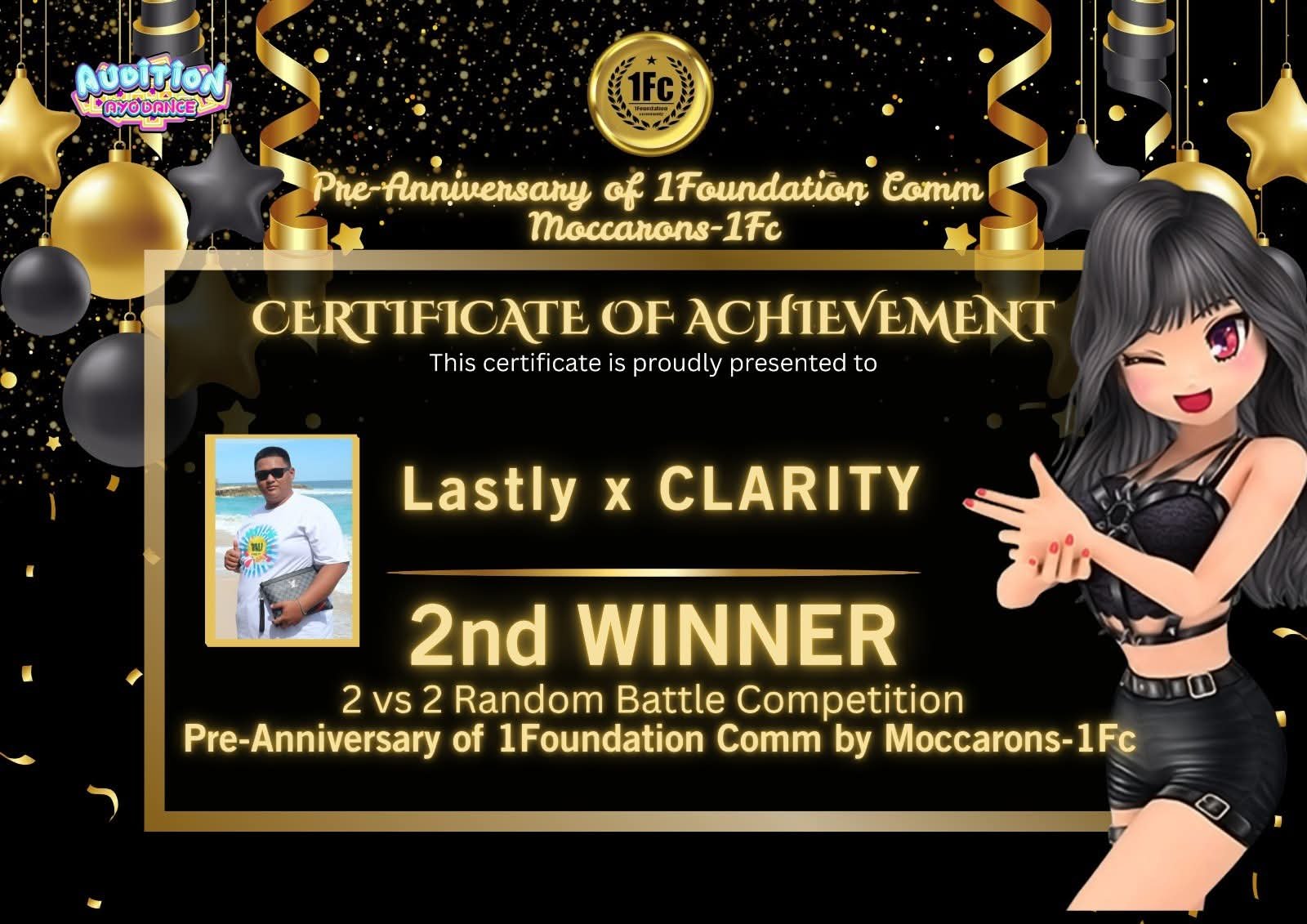 2nd Place - Random Team Battle Pre-Anniversary