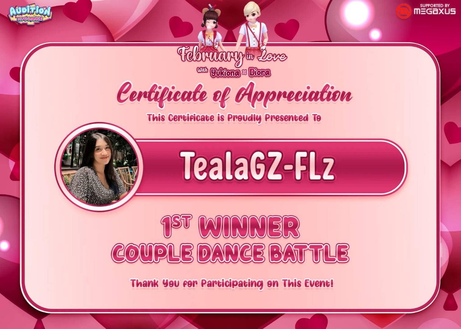1st Place Couple Dance