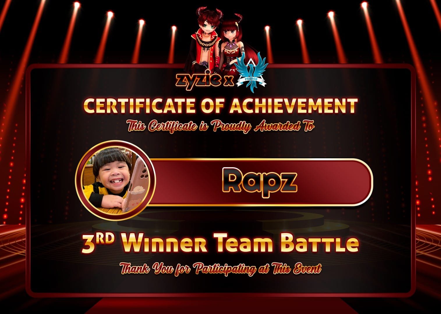 3rd WINNER TEAM BATTLE