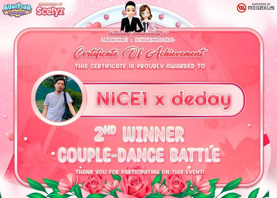 2nd Winner Place Couple Dance Battle