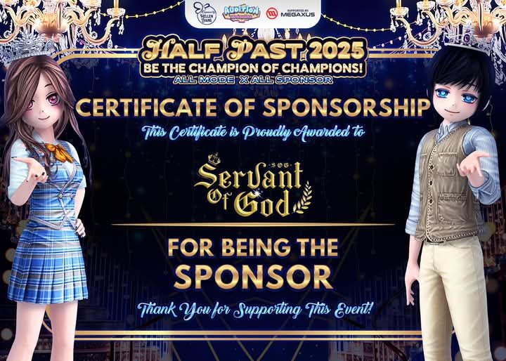 As a sponsor