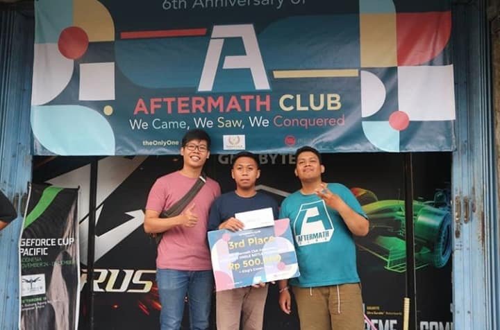 3rd PLACE OTS EVENT 6TH ANNIVERSARY AFTERMATH CLUB