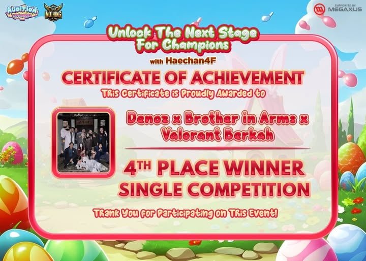 4th Place Single Competition