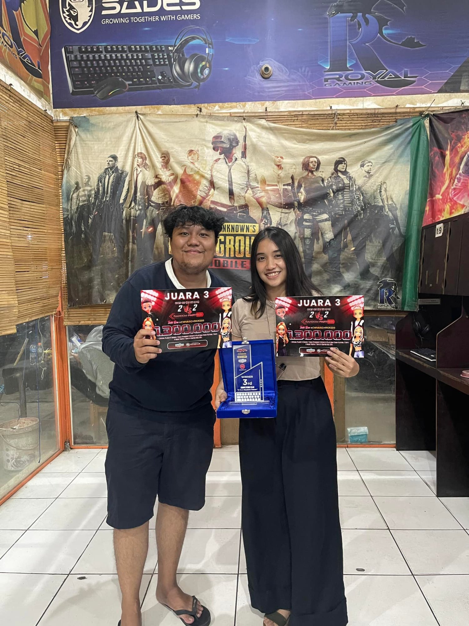 3rd Place Random Team 2 vs 2