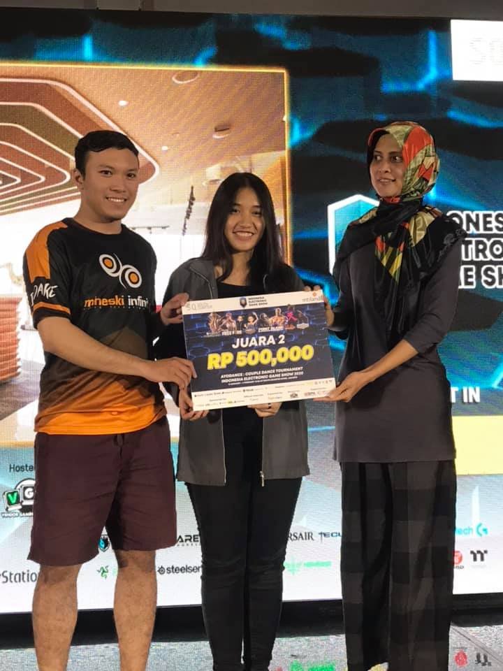2nd Place Couple Tournament at South Quarter Dome.