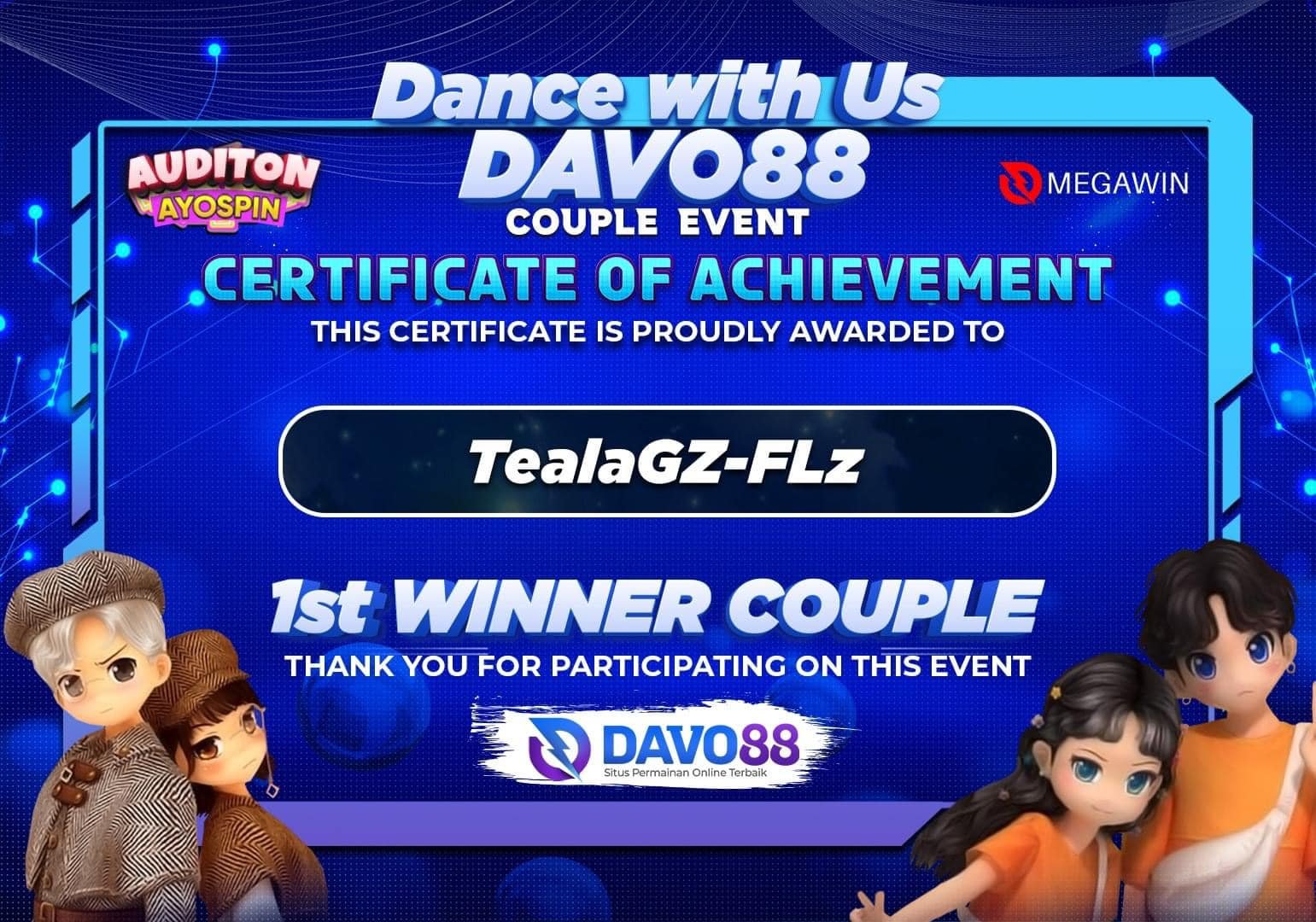 1st Place Couple Dance