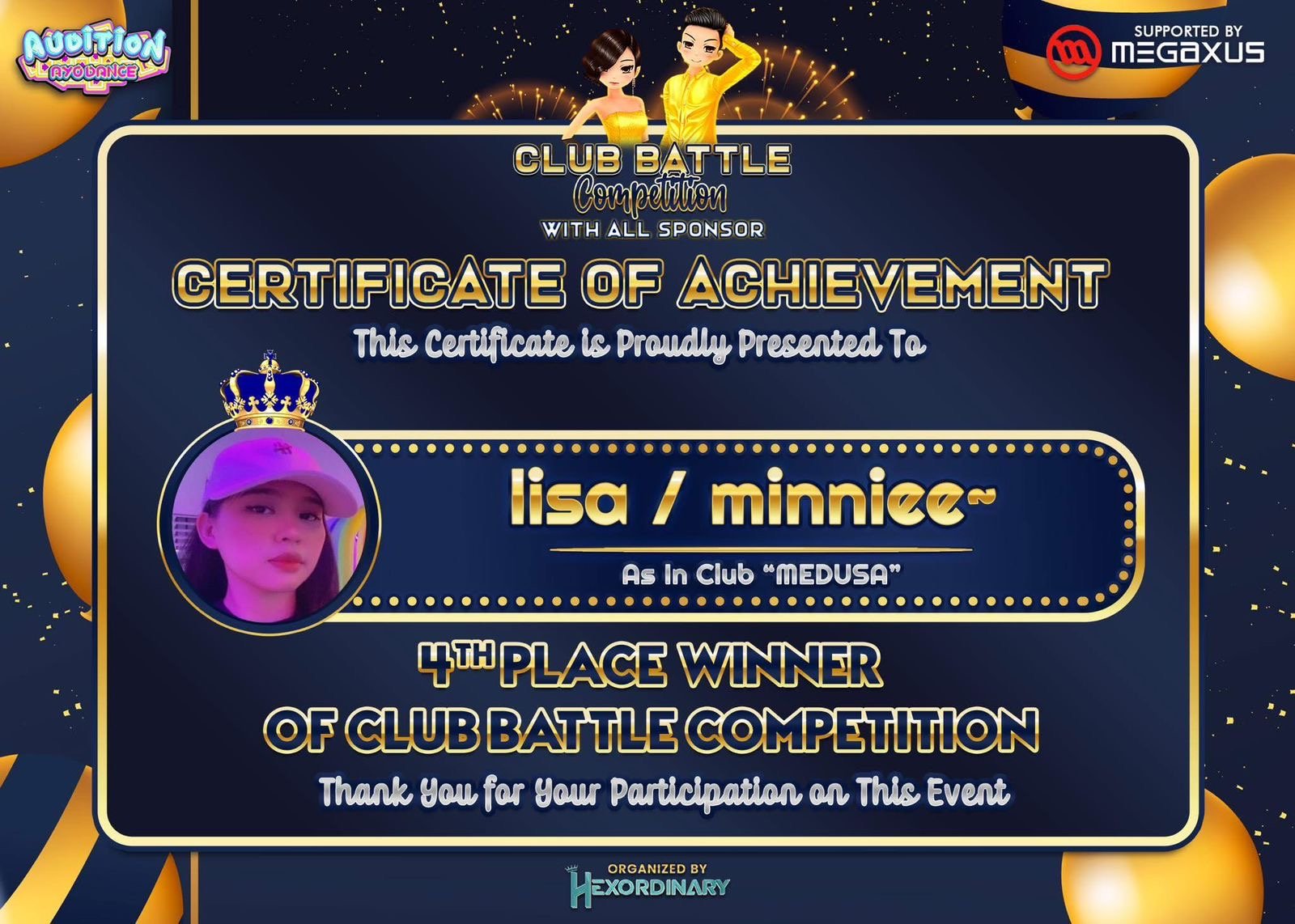 4th Winner Place