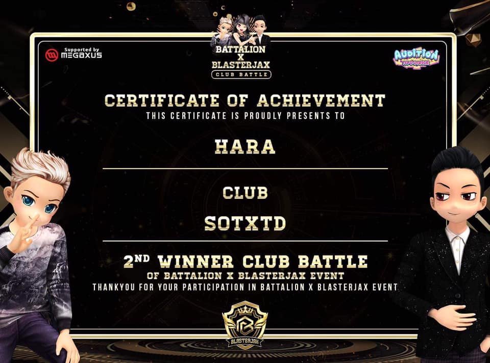 2nd Place Club Battle