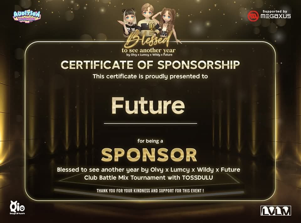 As a Sponsor