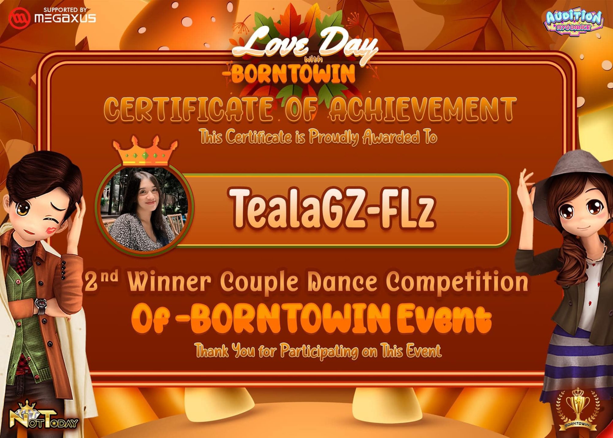 2nd Place Couple Dance