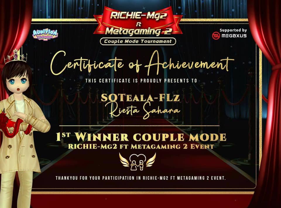 1st Place COuple Dance Tournament