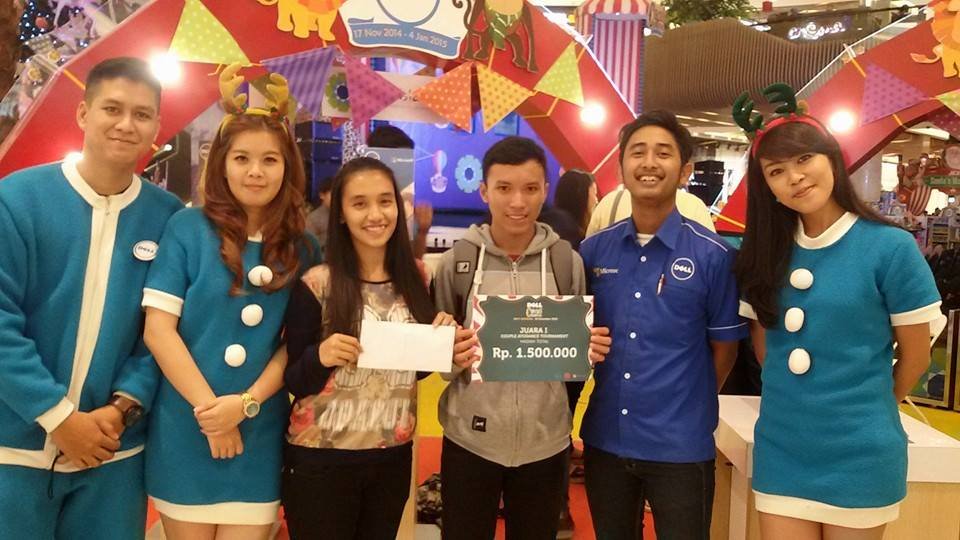 1st Place Ayodance Couple Tournament @Kota Kasablanka
