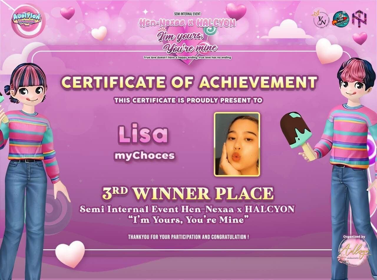 3rd Winner Place