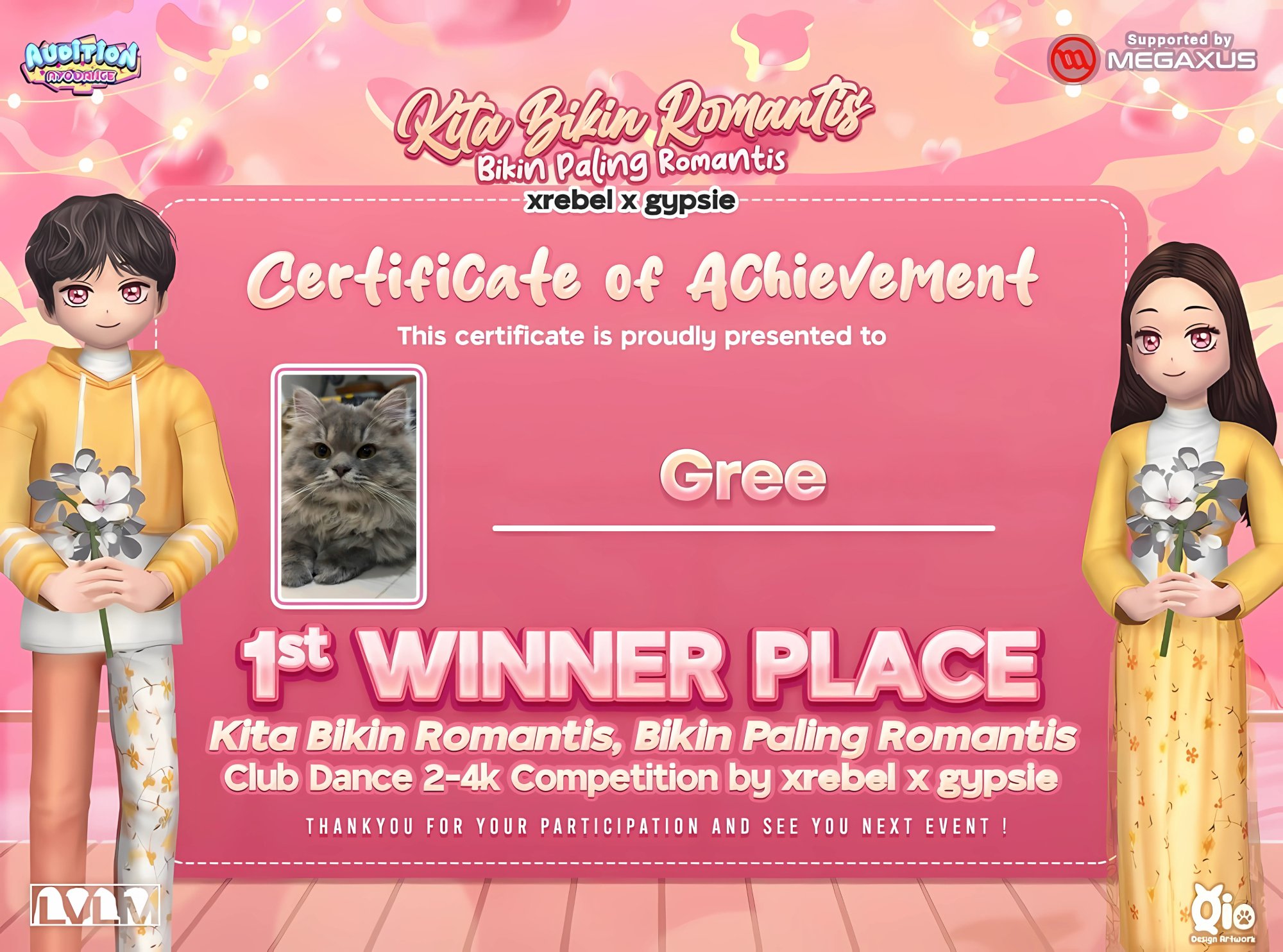 1 Place Winner Club Dance 4K