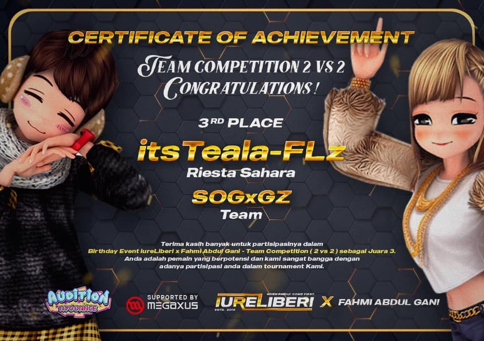 2nd Place Team Battle 2 vs 2